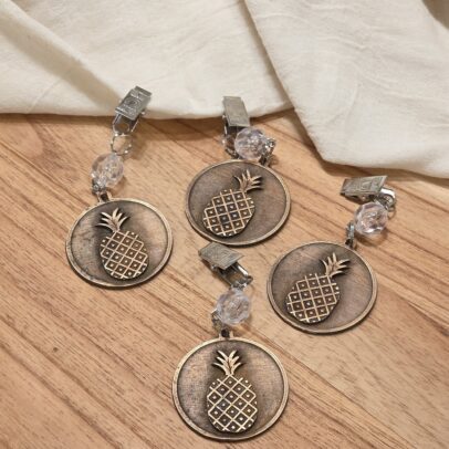 Pesa de Mantel Medallon Anana Cobre