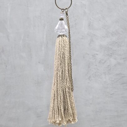 BORLA ACRILICO PRISMA/ALGODÓN BEIGE