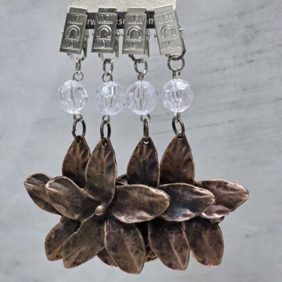 PACK X 4 PESAS MANTEL LILIUM METAL COBRE