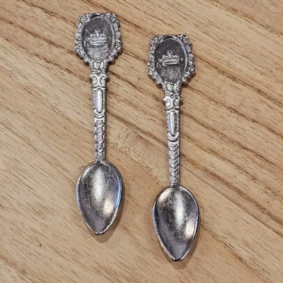 Cucharita Corona Plateada