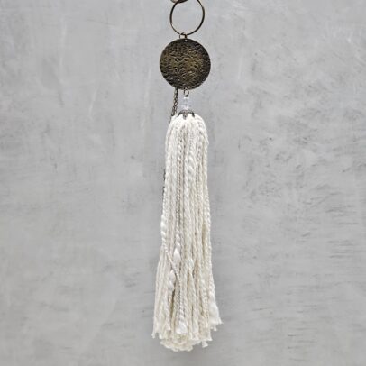 BORLA DE METAL REDONDA MARTELÉ BRONCE