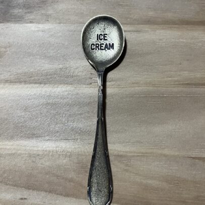 Cuchara p/Helado B Bronce Viejo