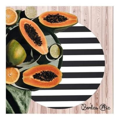 PLATOS DE SITIO PAPEL 35 CM CAJA X 24 UNIDADES  - 20011