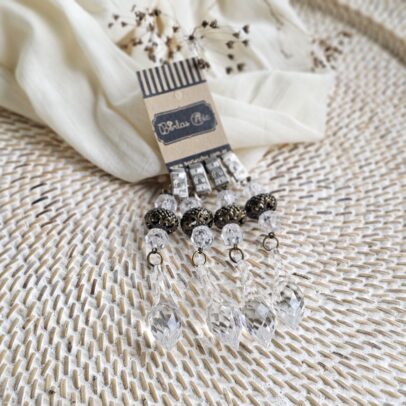 PESAS DE MANTEL CAIREL/BRONCE X 4 UNIDADES