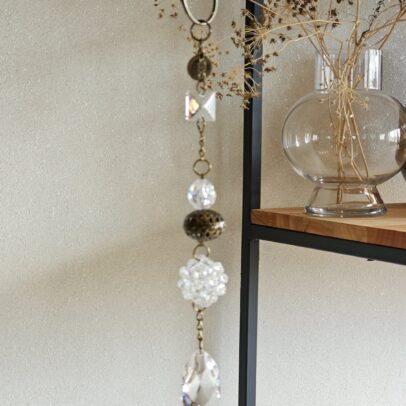 Colgante Donas Shine Grandes Clear