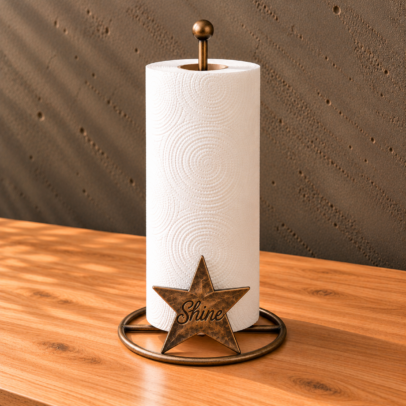 PORTARROLLO ESTRELLA BRONCE