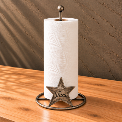 PORTARROLLO ESTRELLA PLATA