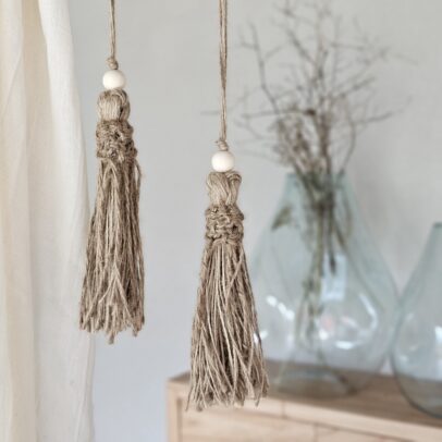 Puertero Yute Madera