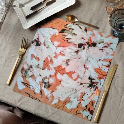 PLATOS DE SITIO PAPEL 35 CM CAJA X 24 UNIDADES CUADRADOS  - 20051