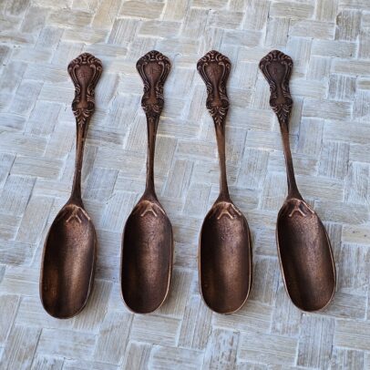 Cuchara Matera Cobre Viejo