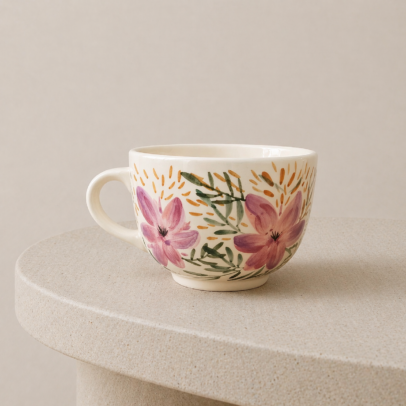 TAZA CERAMICA PINTADA 019