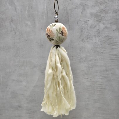 BORLA MEDALLON CERAMICA CLOE / LANA FLAMA