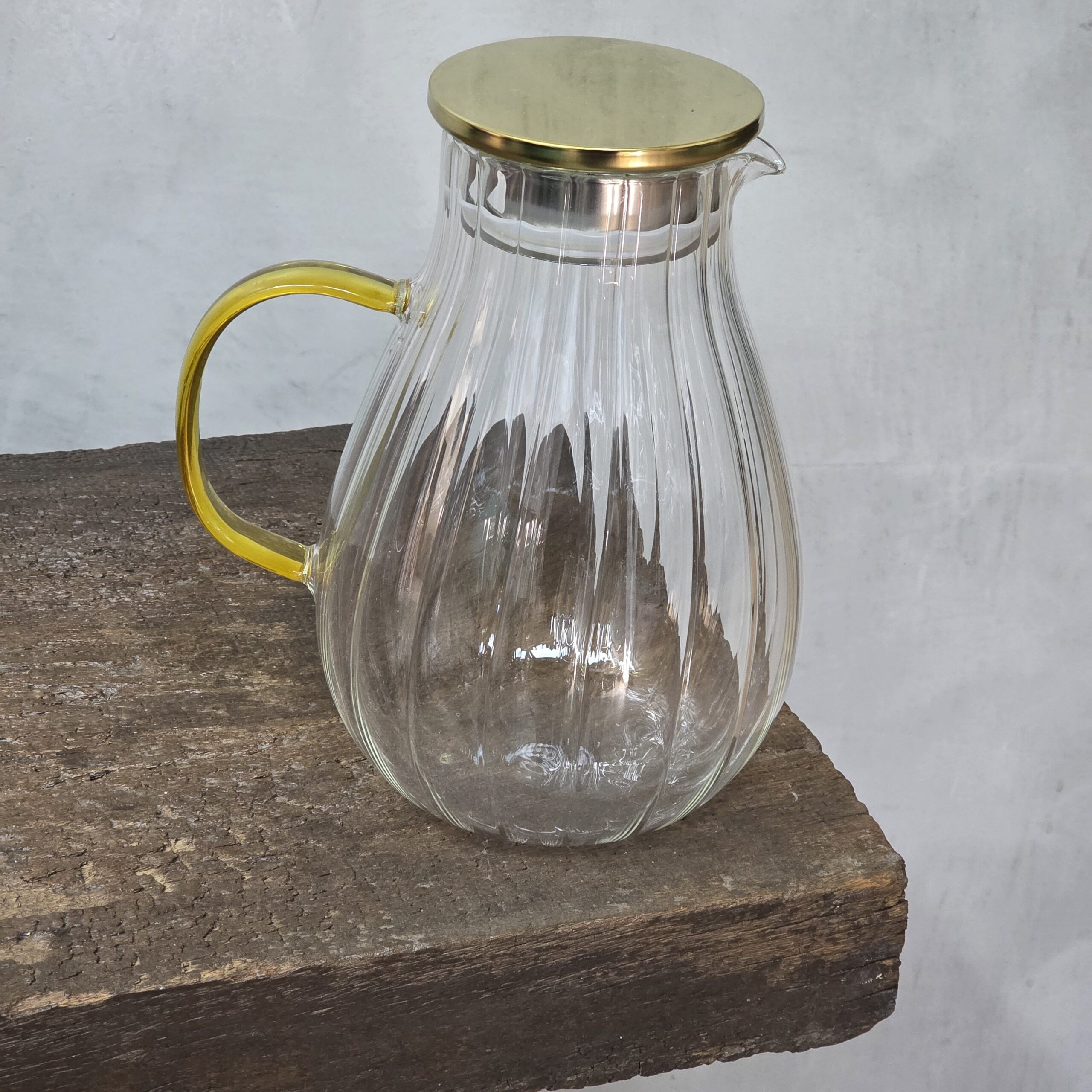 JARRA DE VIDRIO TRANSPARENTE 9.5*22 CM 2000ML
