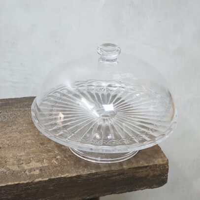 Tortera de Vidrio Labrada Transparente 29cm*22cm(18-16)