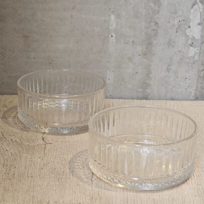 COPETINEROS LABRADOS TRANSPARENTE 13*6 CM X 2 UNIDADES. (16-6-2)