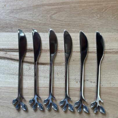 Untador Acero Hoja Plateado X 1 UNIDAD.