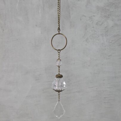 COLGANTE ACRILICO CON PUNTERA CAIREL DE VIDRIO