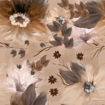 MANTEL TROPICAL MECÁNICO ESTAMPADO BRUMA DE OTOÑO2,5 X 1,40 MTS APROX