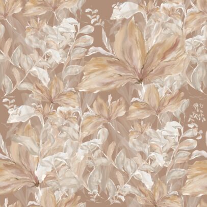 MANTEL TROPICAL MECÁNICO ESTAMPADO JARDIN DE OTOÑO 2,50 X 1,40 APROX