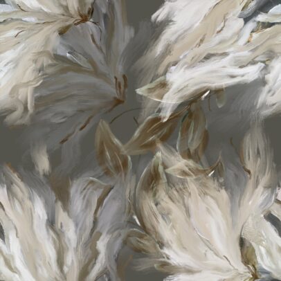 MANTEL TROPICAL MECÁNICO ESTAMPADO AIRE GRIS TOPO 2,50 X 1,40 APROX