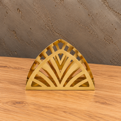 PORTA SERVILLETA  ACERO INOXIDABLE GOLD (EMC34-3)