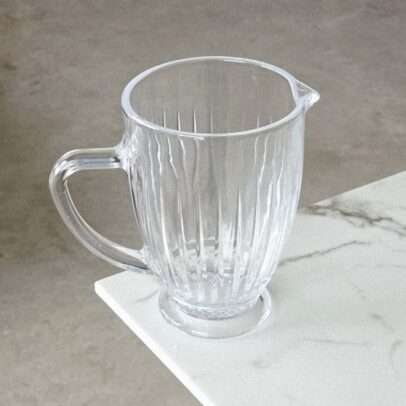 JARRA DE VIDRIO TRANSPARENTE 13*18.5CM (EMC56-12)