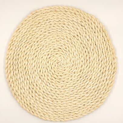 PLATO DE SITIO FIBRAS ARENA NATURAL 38 CM (EMC 32-14)