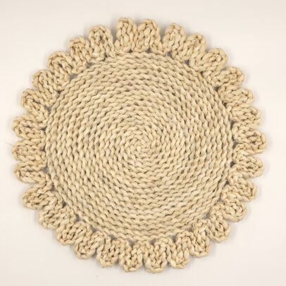 PLATO DE SITIO FIBRA NATURAL 38 CM (EMC 32-7)