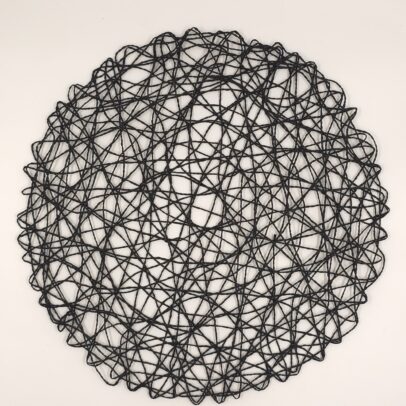 PLATO DE SITIO TRAMA BLACK 38 CM (EMC 32-13)