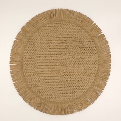 PLATO DE SITIO CAMEL OSCURO 38 CM EMC (35-6)