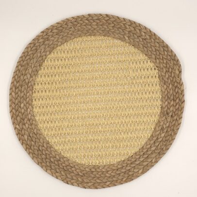 PLATO DE SITIO FIBRAS NATURAL/ARENA 38 CM (EMC 32-1)