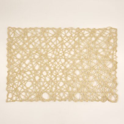 PLATO DE SITIO CALADO NATURAL 30 X 45 CM (EMC 35-4)