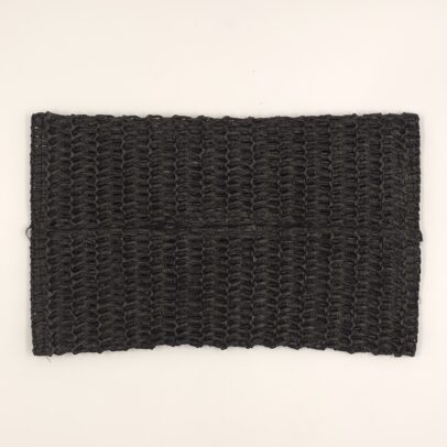 PORTA SERVILLETAS FIBRAS NEGRO 18*29CM (EMC 32-11)