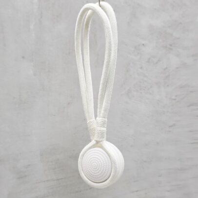 AGARRADERAS CORTINAS CON IMAN WHITE (EMC38-5)