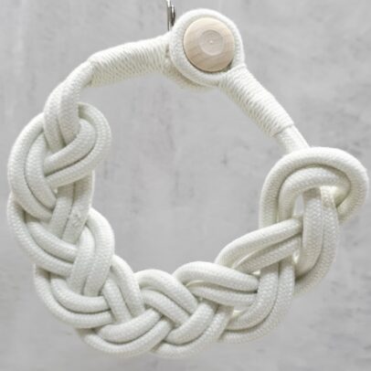 AGARRADERA CORTINA CON IMAN WHITE (EMC38-10)