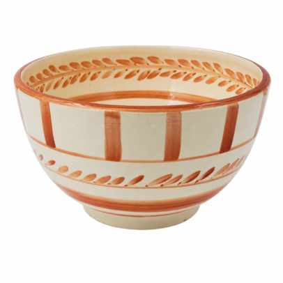 BOWLS DE CERAMICA PINTADO A MANO / ALTURA 10CM / DIAMETRO 21CM