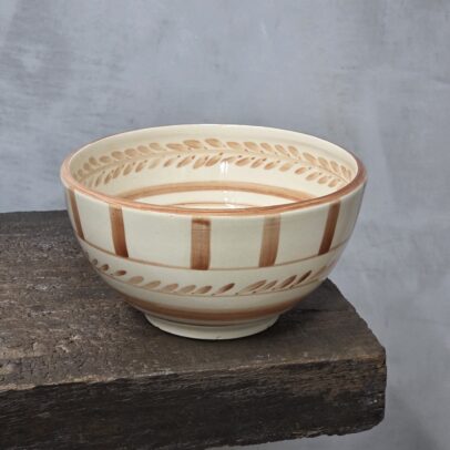BOWLS DE CERAMICA PINTADO A MANO 22*12 CM