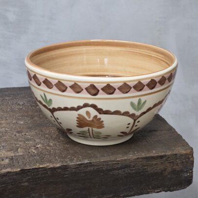BOWLS DE CERAMICA PINTADO A MANO 22*12 CM