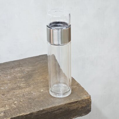 BOTELLA DE VIDRIO CON DIFUSOR PARA TE x 500ML