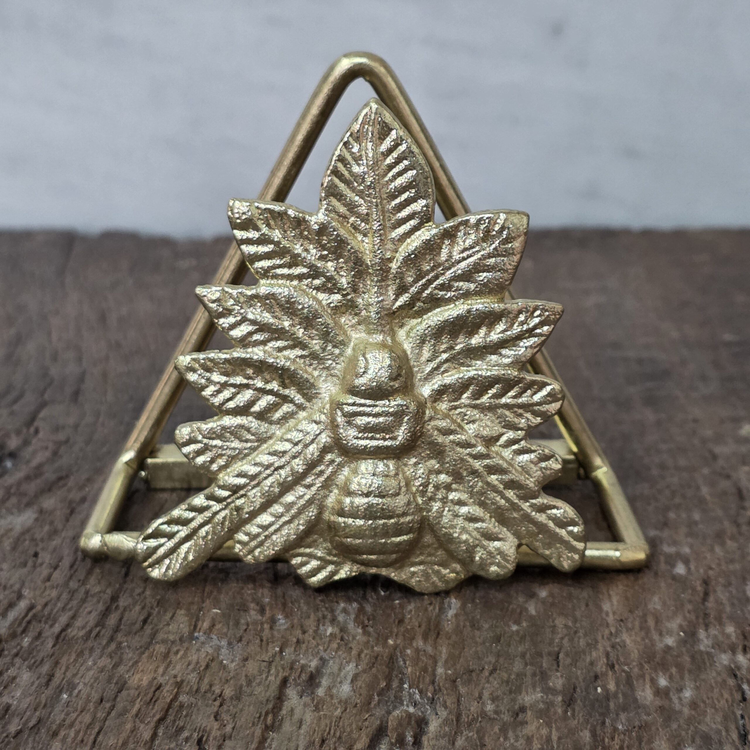PORTA SERVILLETAS ABEJA GOLD