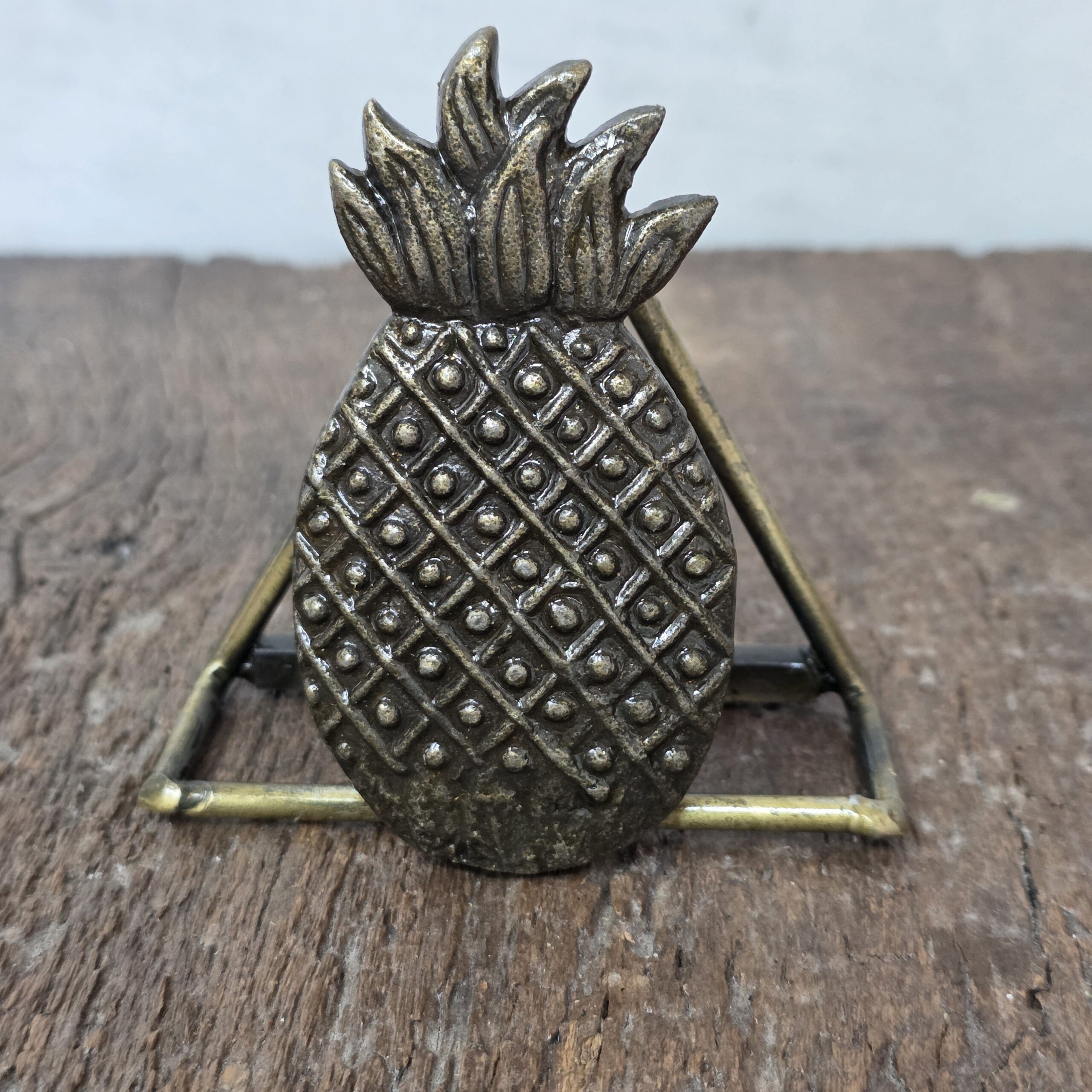 PORTA SERVILLETA ANANA BRONCE