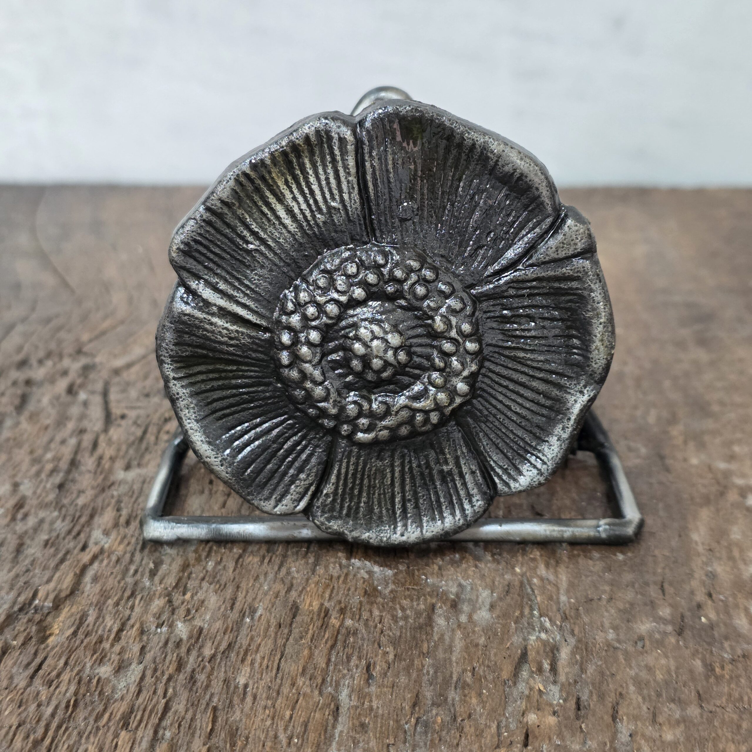 PORTA SERVILLETA AMAPOLA SILVER