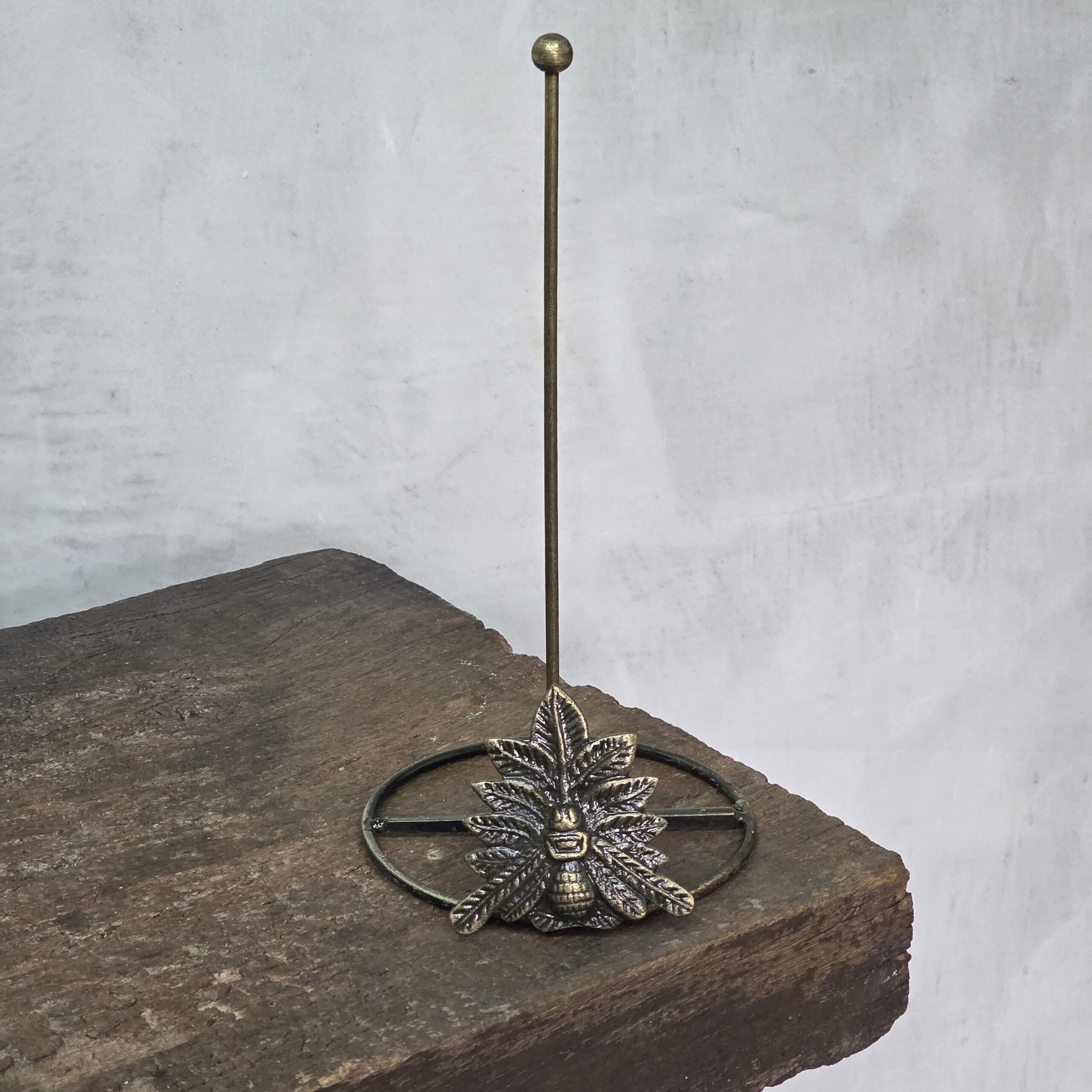 PORTA ROLLOS ABEJA BRONCE