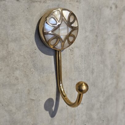 PERCHERO DE METAL GOLD / NACAR