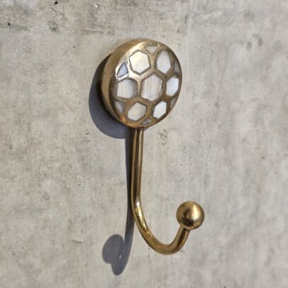 PERCHERO DE METAL GOLD / NACAR