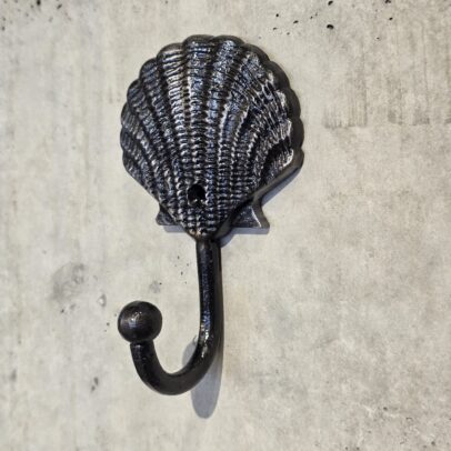 PERCHERO DE METAL SEASHELL SILVER