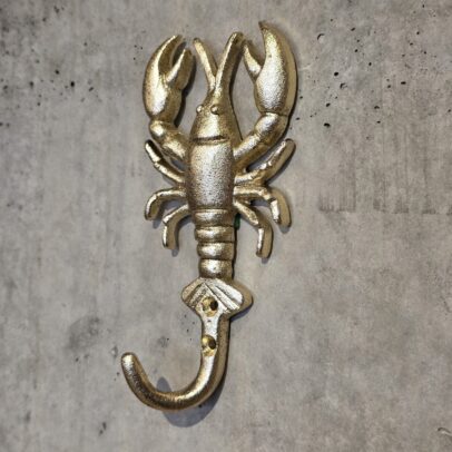 PERCHERO DE METAL LOBSTER GOLD