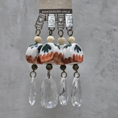 PACK X 4 PESAS DE MANTEL CERAMICA - 003