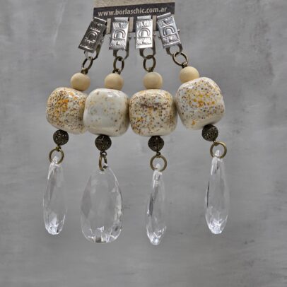 PACK X 4 PESAS DE MANTEL CERAMICA - 011