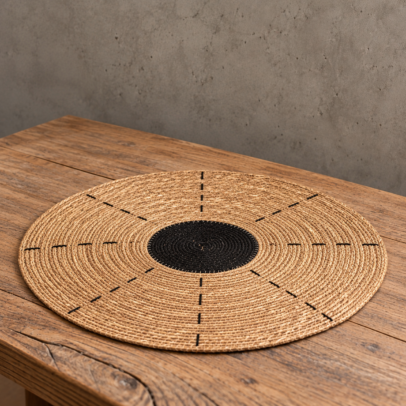 PLATO DE SITIO FIBRAS NATURALES 38 CM